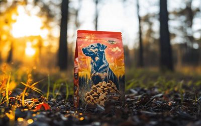 Croquettes pour chien de chasse haute énergie