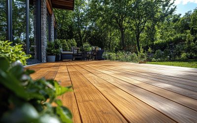 Kit terrasse sur pilotis en bois : structure et montage facile pour votre terrasse suspendue