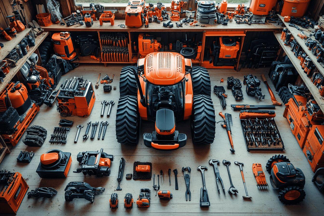 outil pour micro tracteur