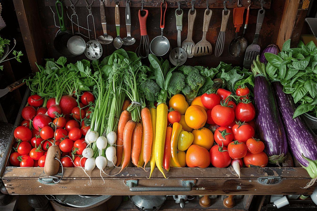 cuire des légumes dans un cuiseur à riz