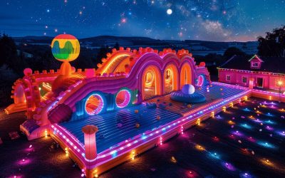 Location boite de nuit gonflable pour événements et fêtes