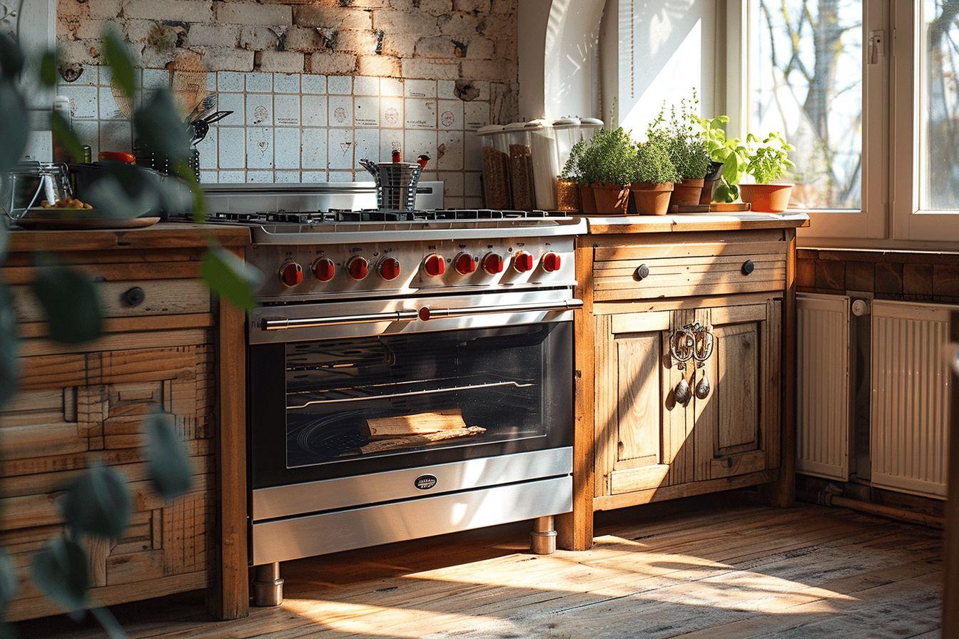 cuisinière mixte bois électrique prix