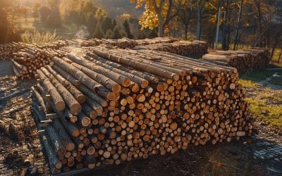 Bois de chauffage en grumes : vente et livraison à domicile de grumes de bois